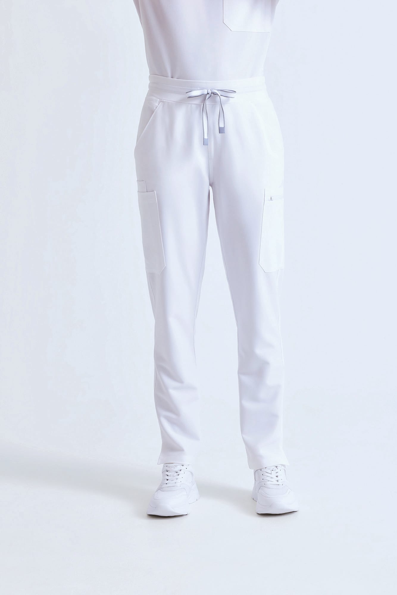 Pantalones cargo elásticos para mujer con bolsillos con cremallera | NN600