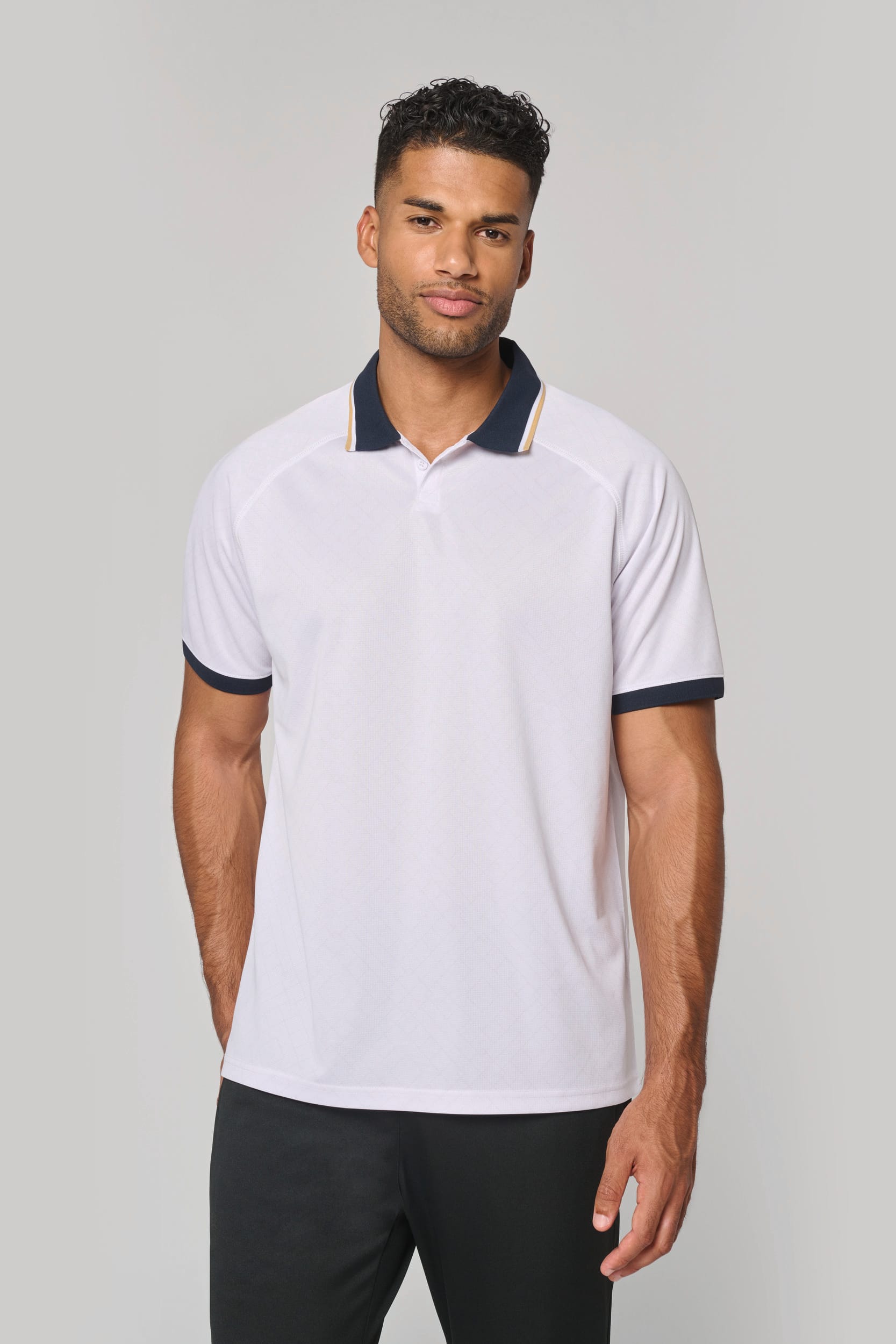 Polo unisex informal de punto de poliéster reciclado | PA497