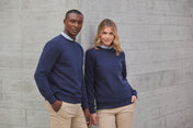 Unisex-Sweatshirt aus regenerierter Baumwolle und recyceltem Polyester | H840