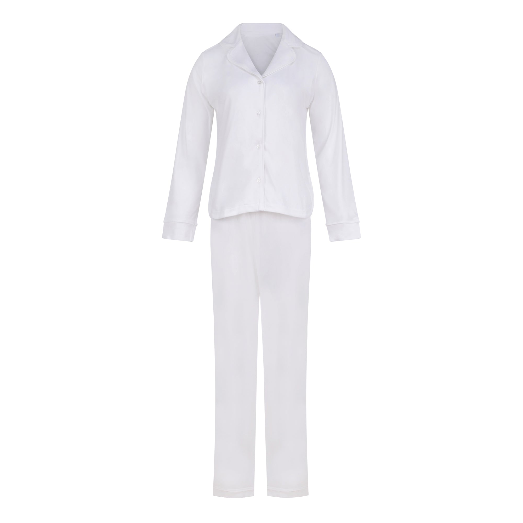 Damespyjamaset met lange mouwen van gerecycled polyester | TC056