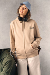 Sweat à capuche zippé recyclé unisexe – 280 g/m² | K4042