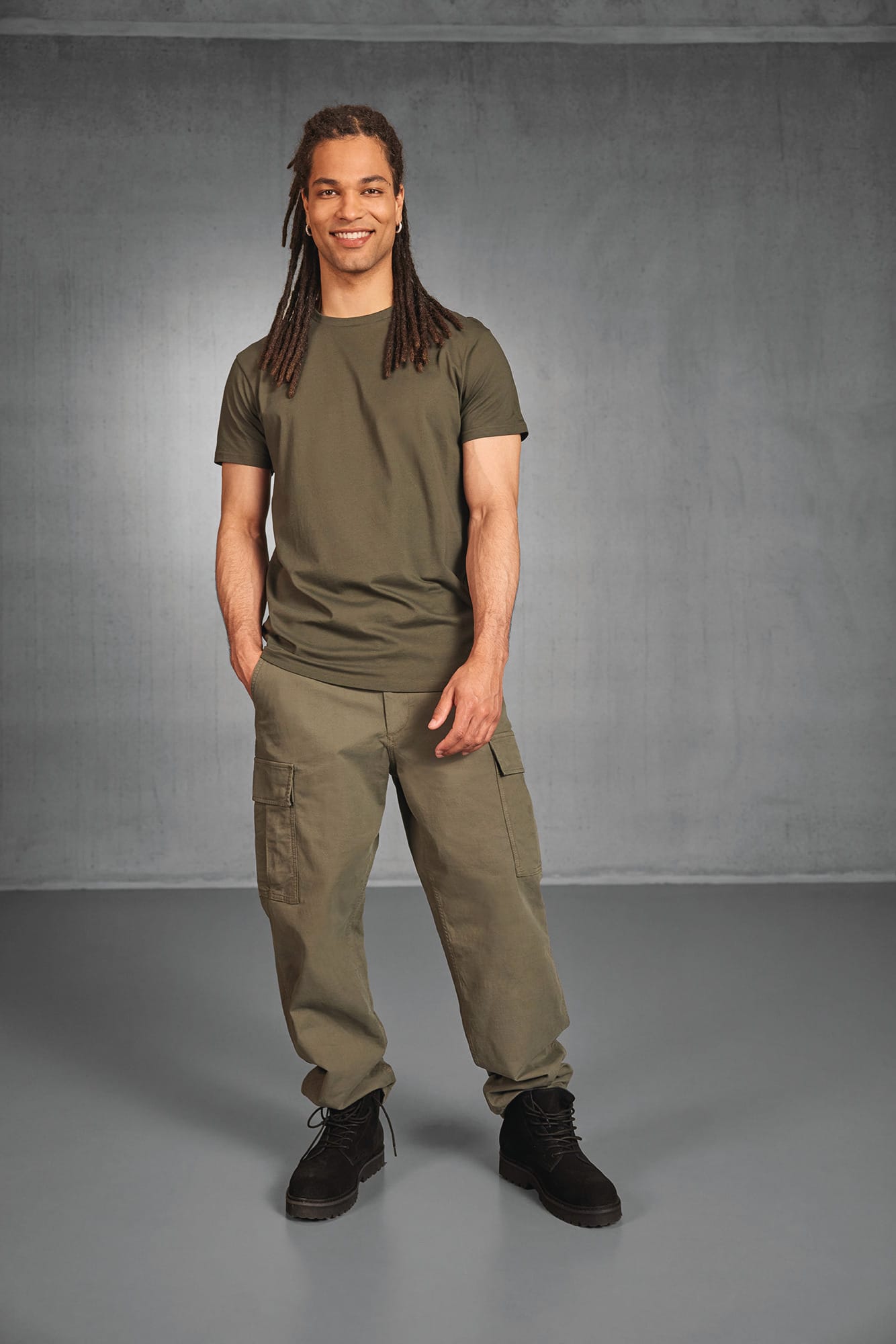 Herren T-Shirt aus Bio-Baumwolle Plus- CGTM048