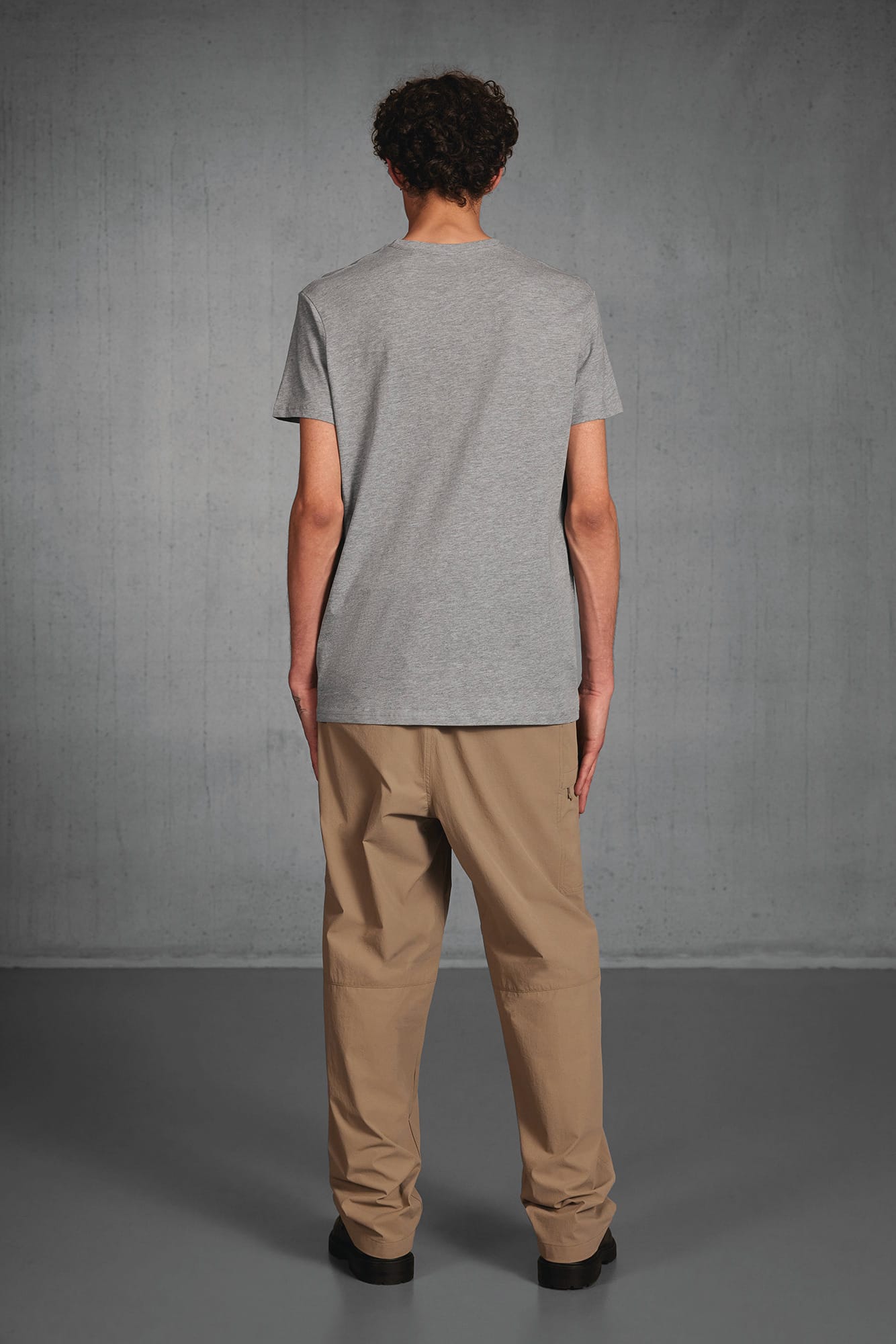 Bio-Baumwoll-T-Shirt mit Rundhalsausschnitt - CGTM042