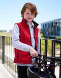 Junior Softshell-Bodywarmer mit Reißverschlusstaschen | 77917
