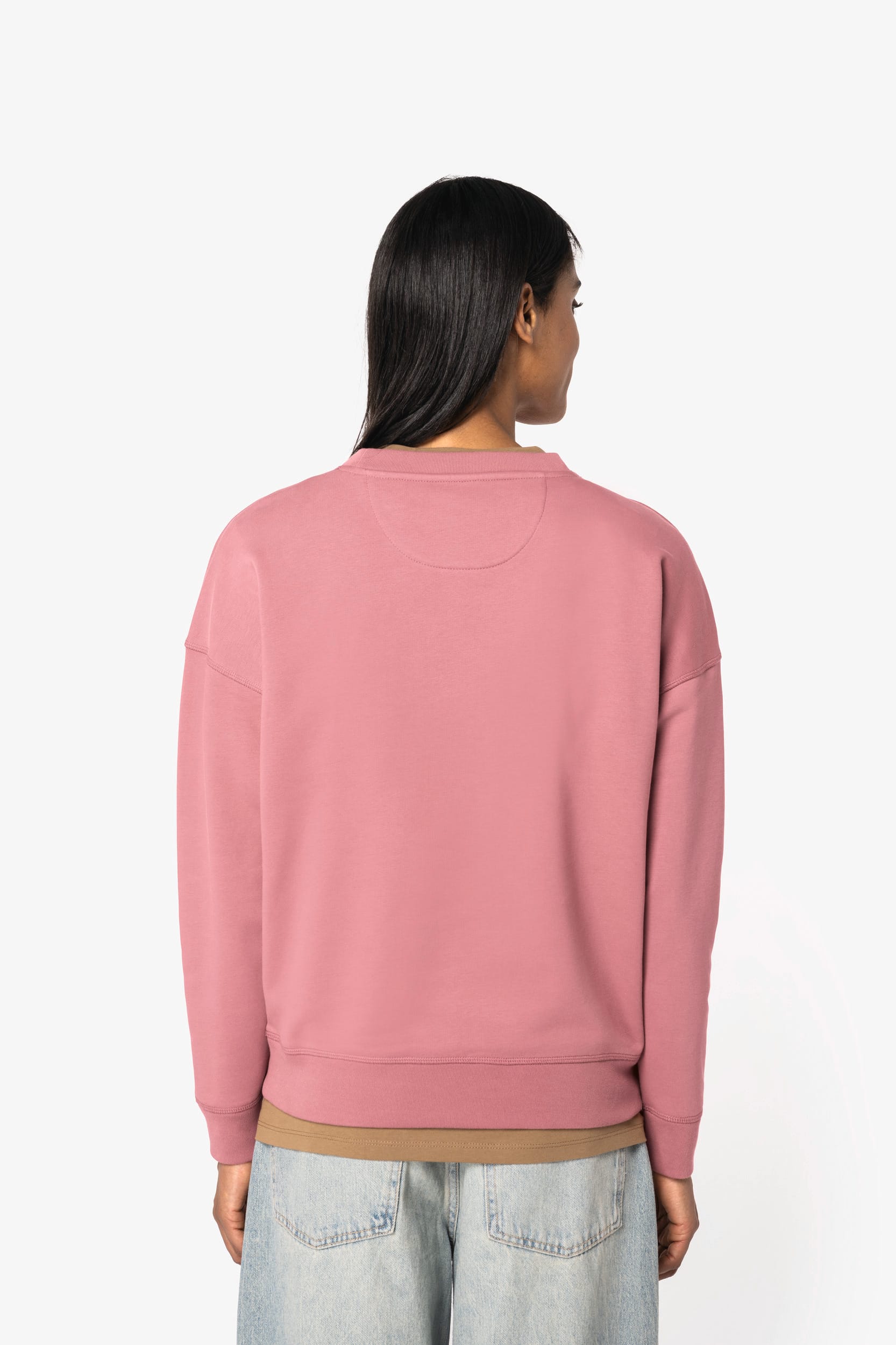 Ladies' Oversized Dropped Shoulder Sweatshirt | NS439