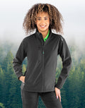 Bedruckbare 3-Lagen-Softshell-Jacke für Damen aus recyceltem Material - 79633