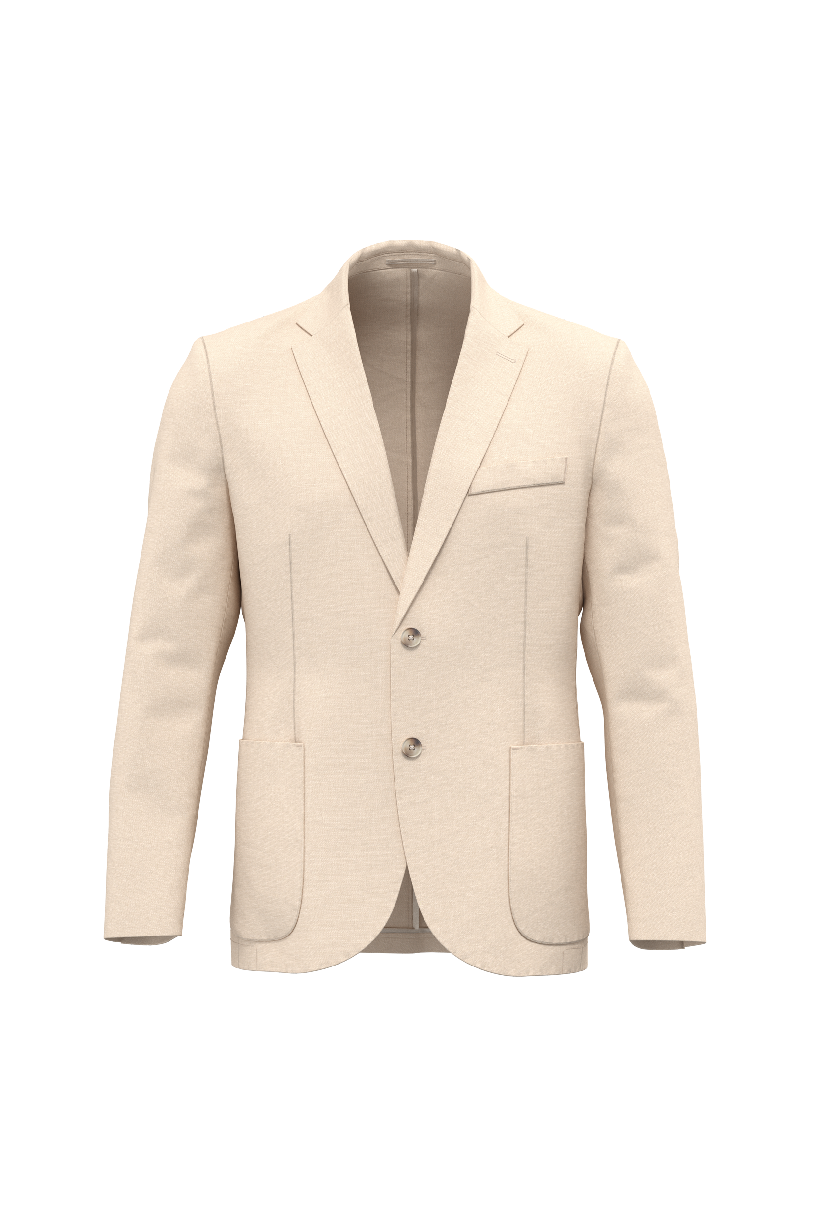 Spasso SP600 - Men's Washed Effect Linen Blazer