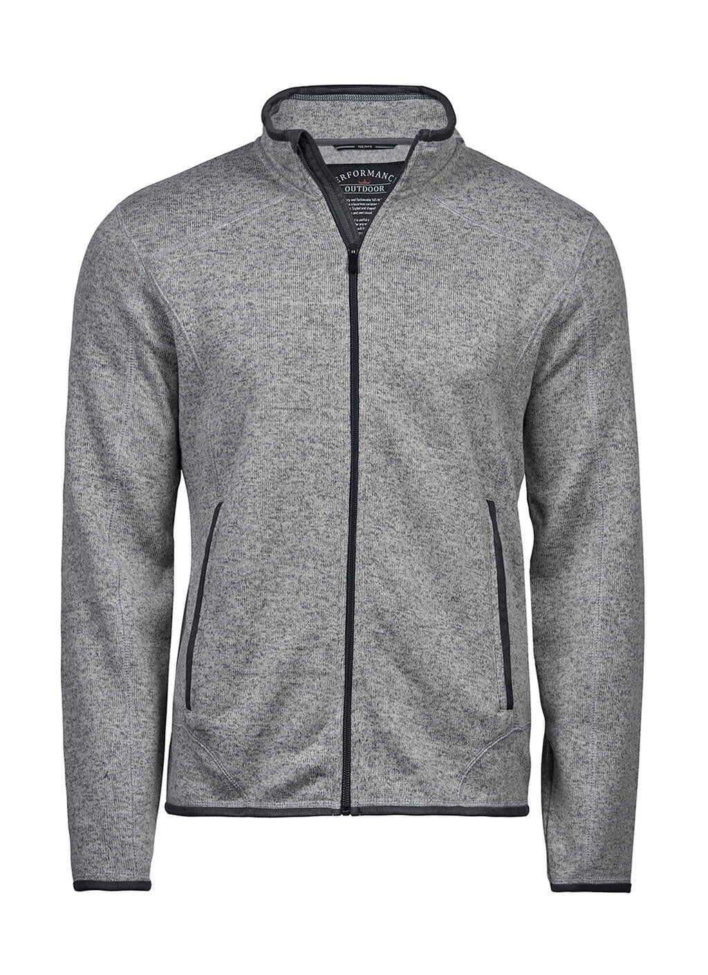 Outdoor fleecejas met ritszakken | 81054
