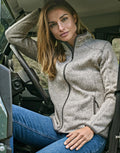 Damen Outdoor-Fleecejacke, Reißverschlusstaschen | 81154