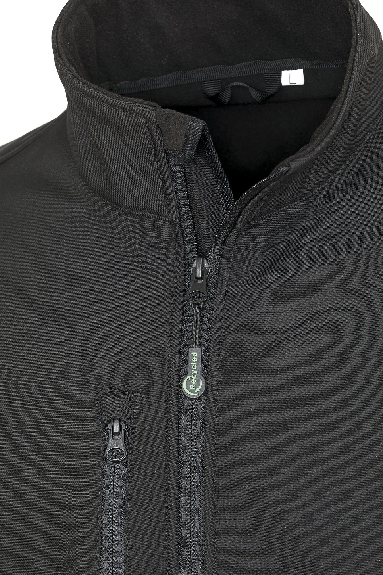 Chaqueta softshell de tres capas en poliéster reciclado | R900M