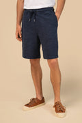 Herren-Bermudashorts aus strukturiertem Baumwoll-Polyester-Interlock | SP730