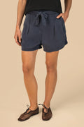 Women's Washed Effect Trousers in TENCEL™ Lyocell | SP725