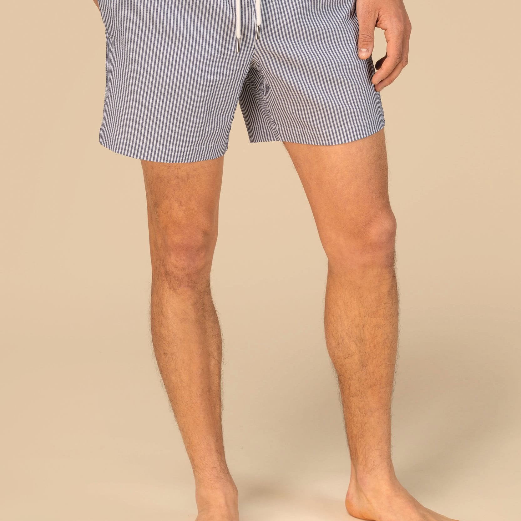 Men's Recycled Striped Swim Shorts SP706