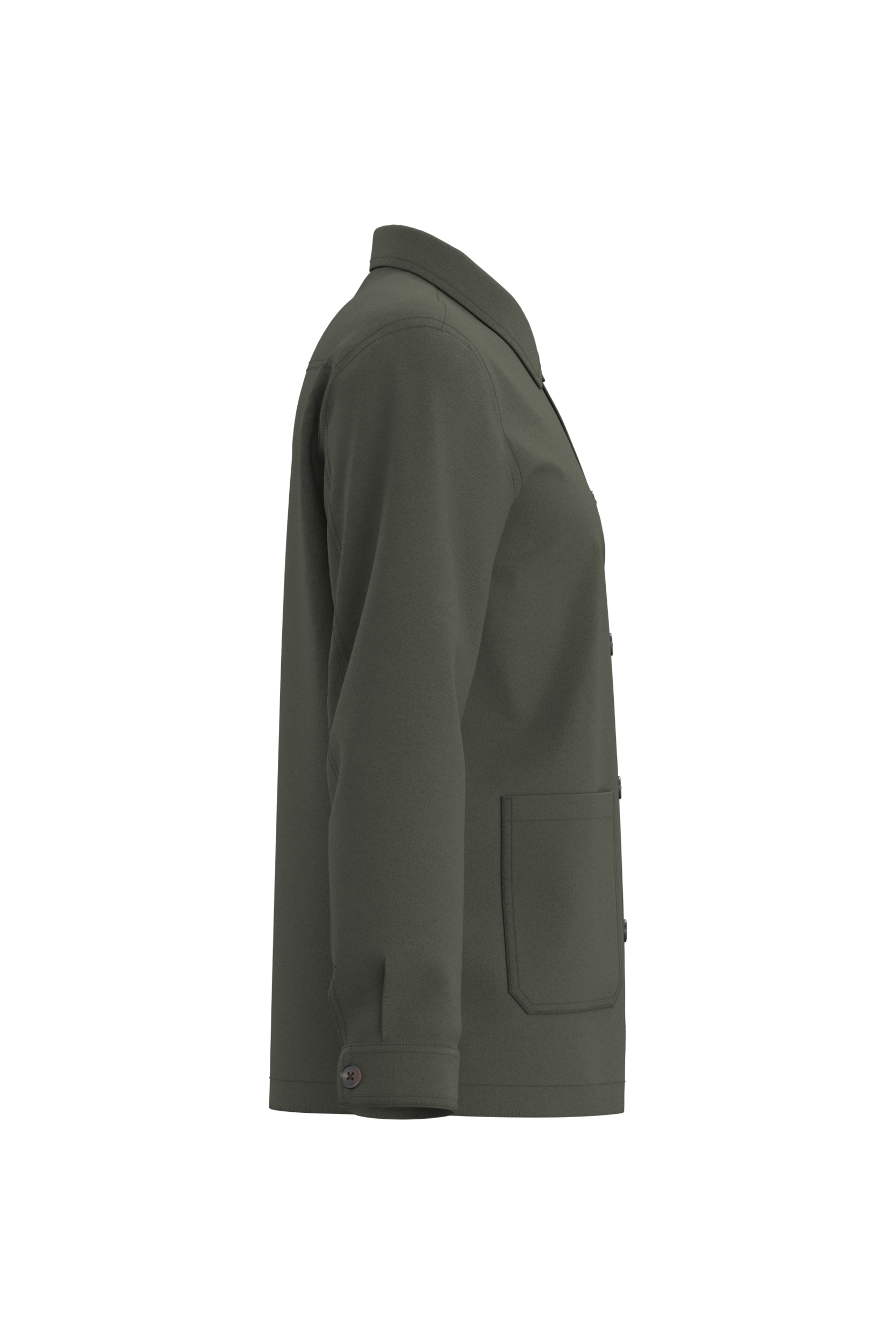 Unisex werkjas met washed effect | NS611