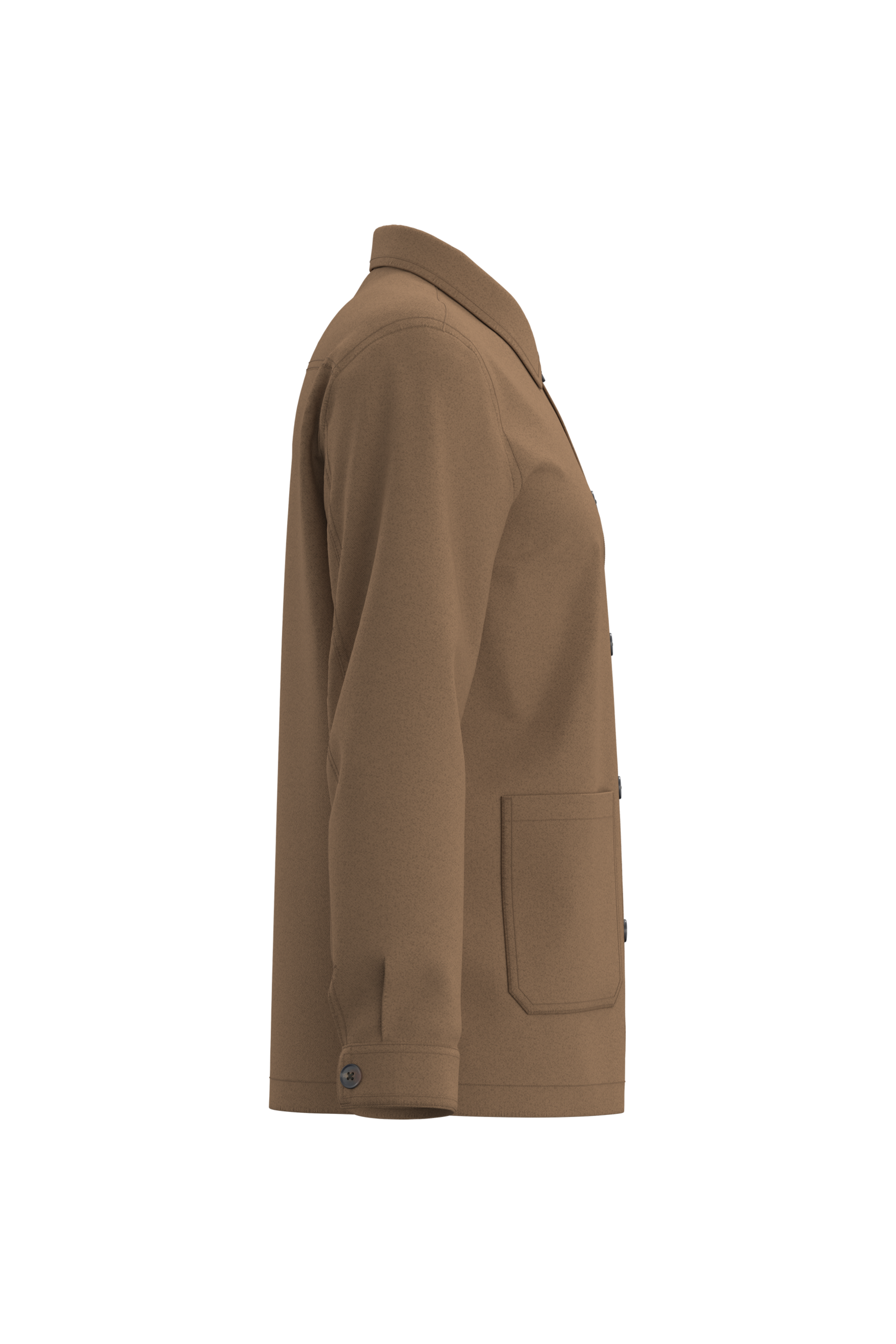 Unisex werkjas met washed effect | NS611