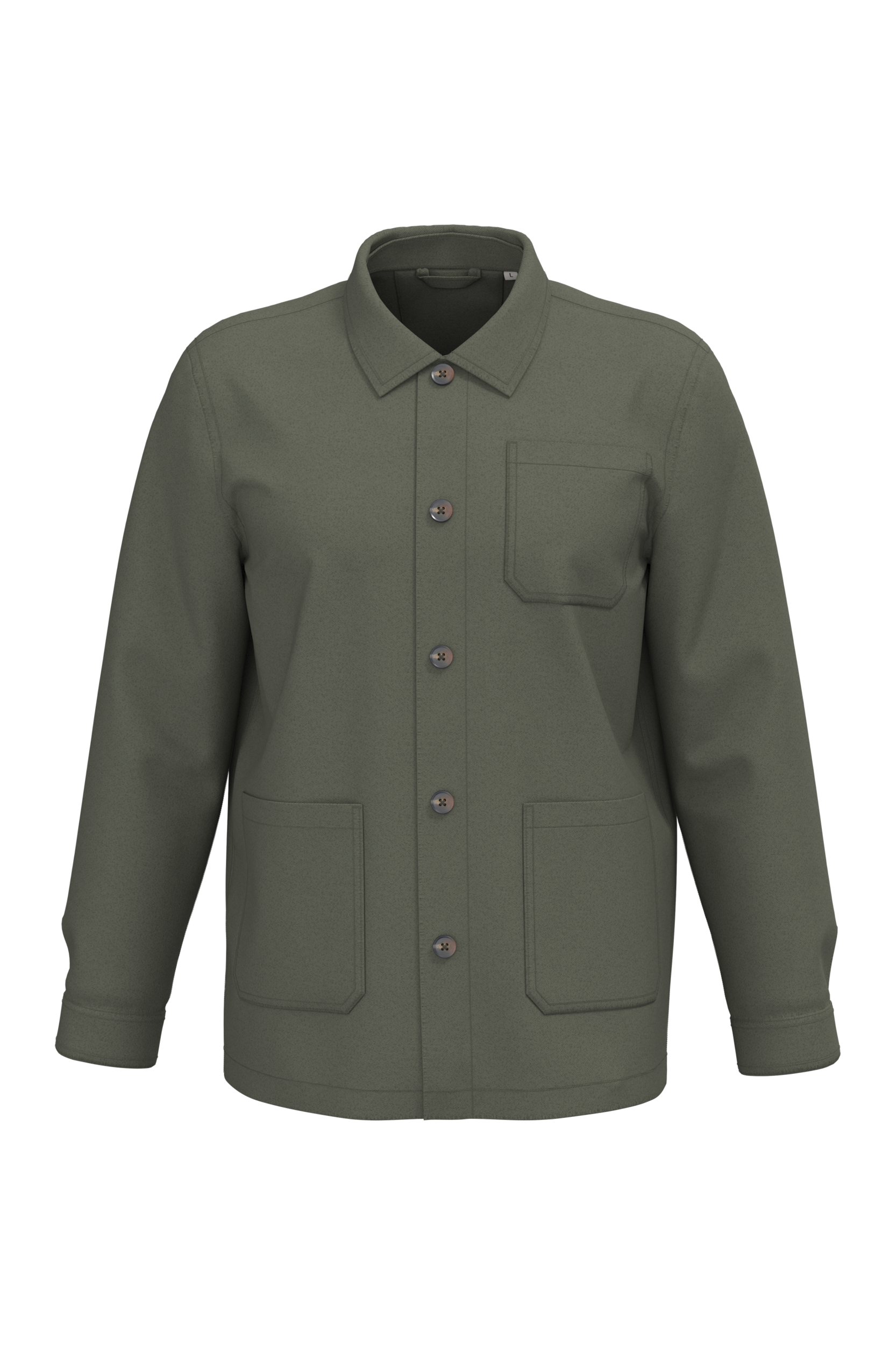 Unisex werkjas met washed effect | NS611