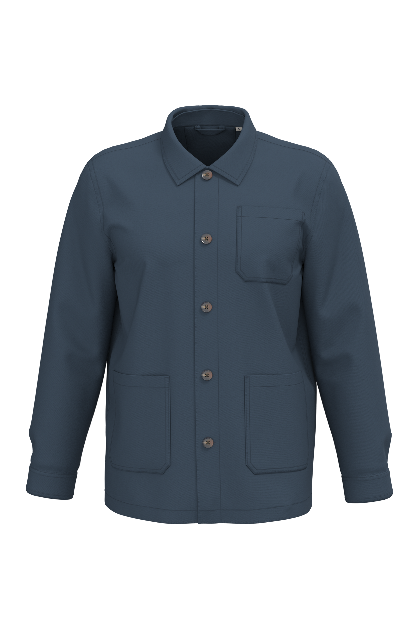 Unisex werkjas met washed effect | NS611