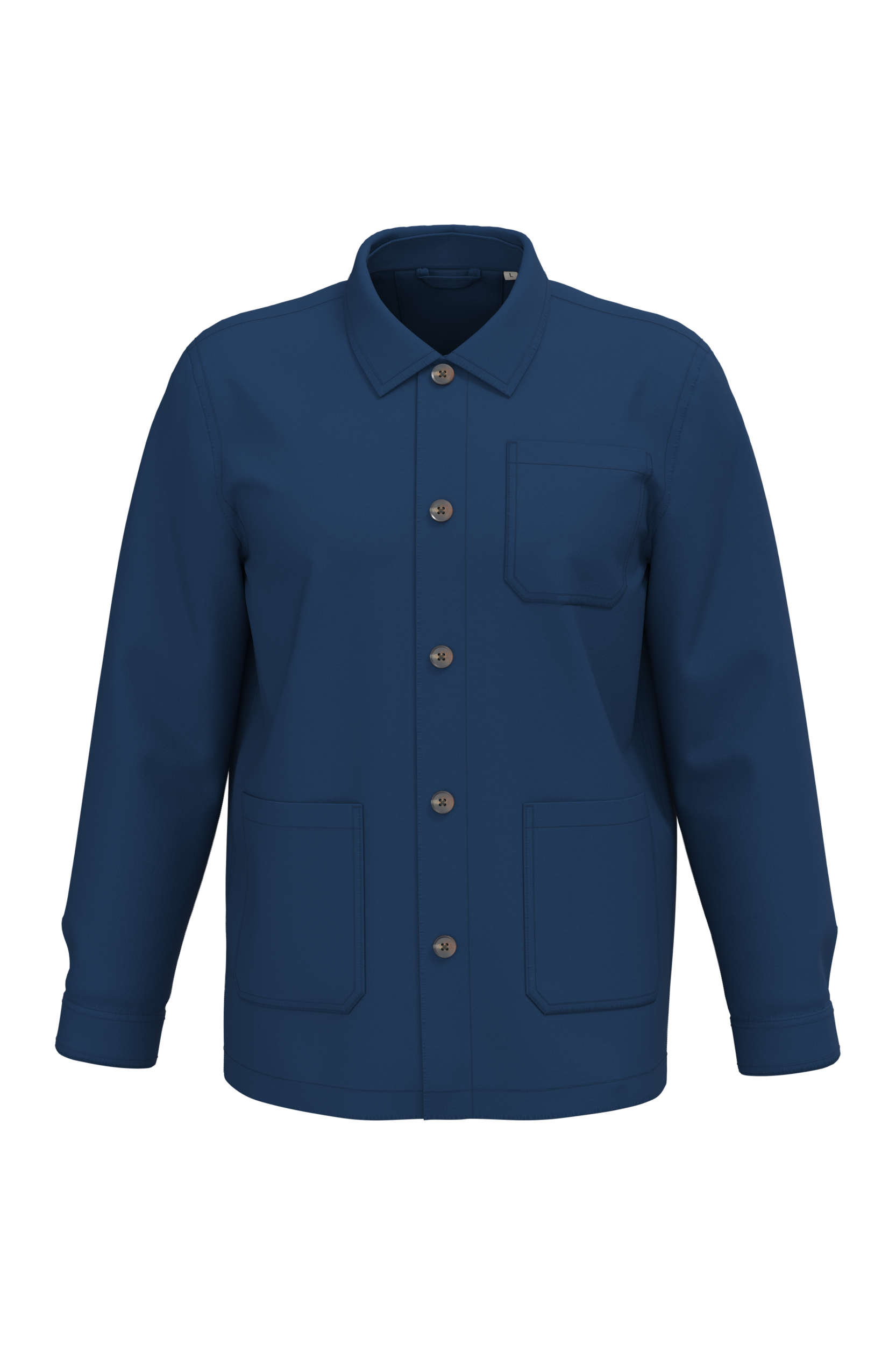 Unisex werkjas met washed effect | NS611