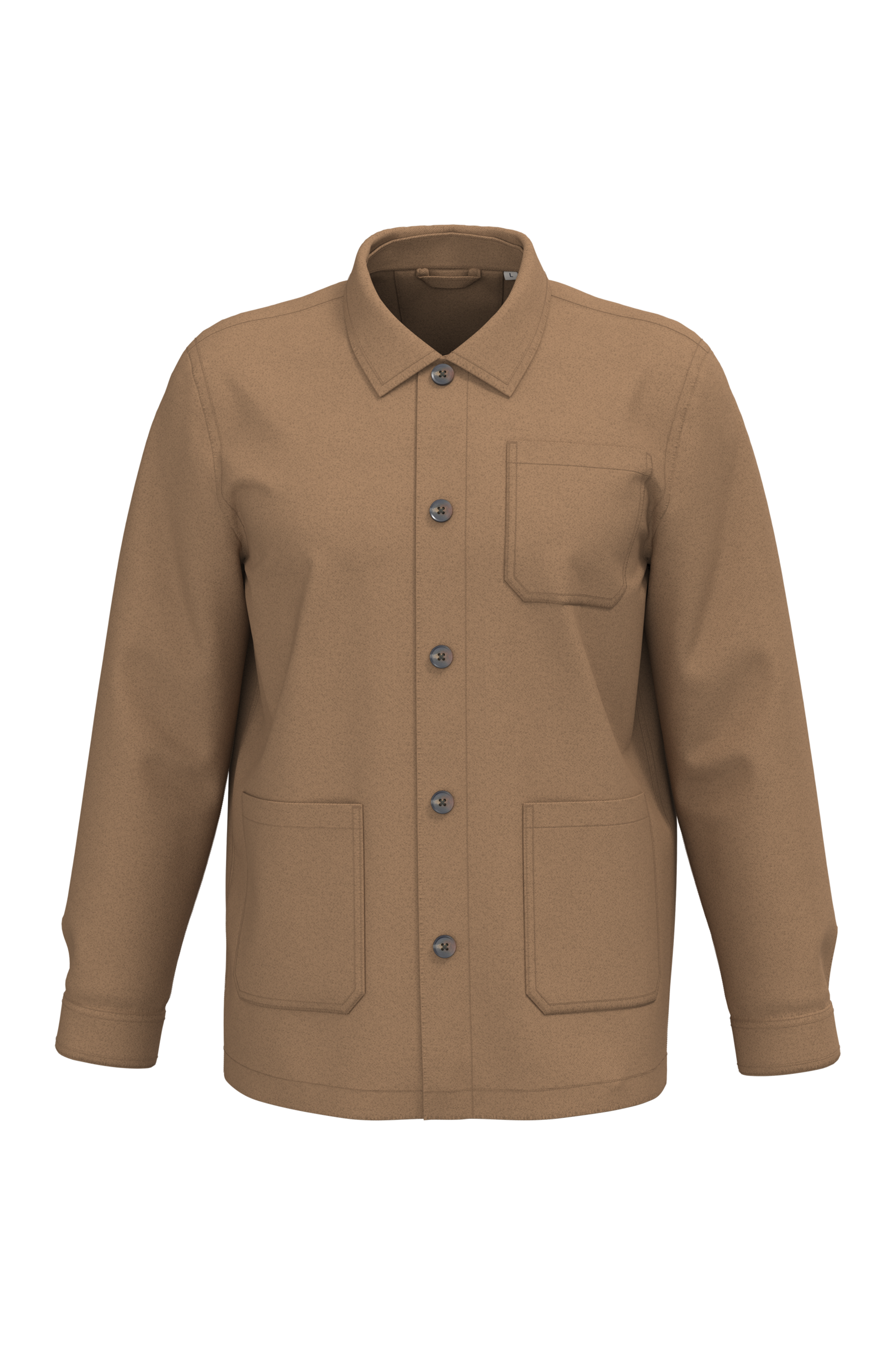 Unisex werkjas met washed effect | NS611