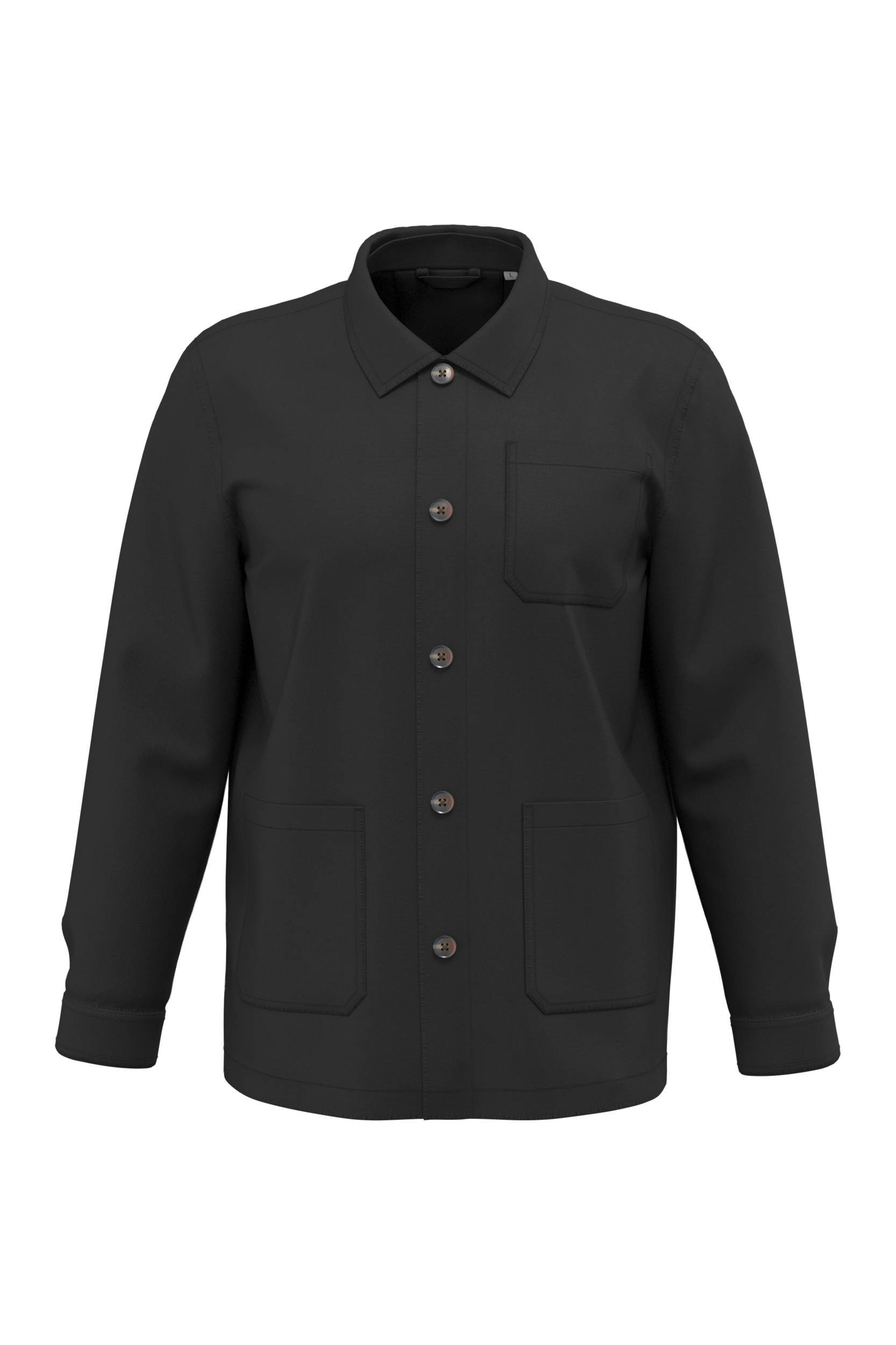 Unisex werkjas met washed effect | NS611