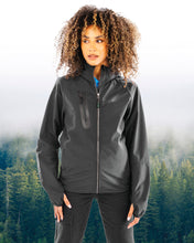 Unisex 3-Layer Hooded Softshell Jacket in Recycled Polyester | R909X