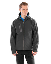 Unisex 3-Layer Hooded Softshell Jacket in Recycled Polyester | R909X