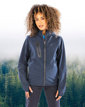 Unisex 3-Layer Hooded Softshell Jacket in Recycled Polyester | R909X