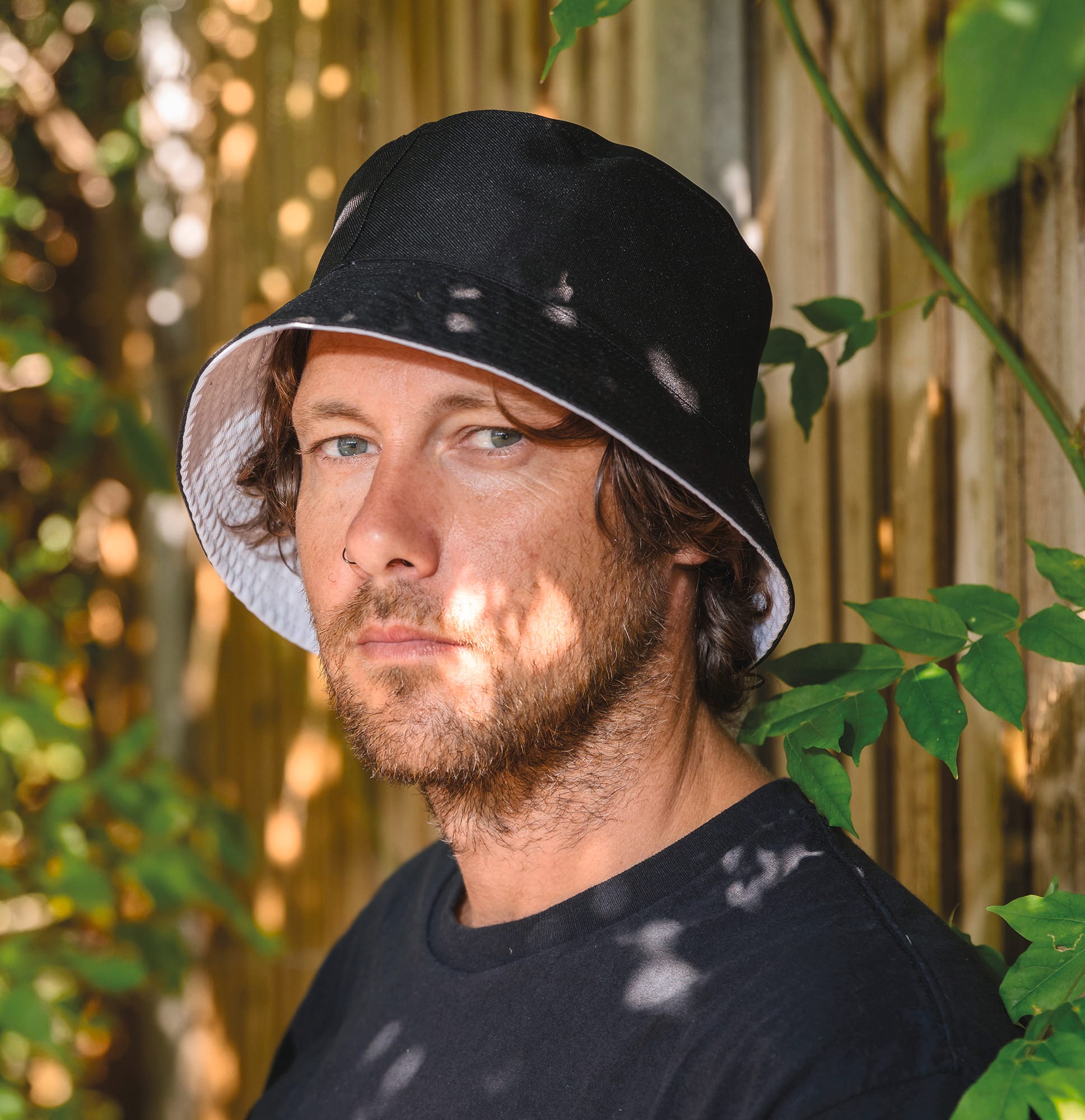 Cappello da pescatore reversibile in twill di poliestere riciclato | RC985X