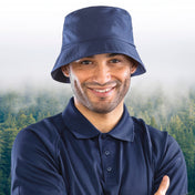 Cappello da pescatore a 2 pannelli in poliestere riciclato | RC986X