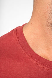 T-shirt da uomo con vestibilità dritta e girocollo in cotone biologico | K3032ORG