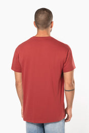 T-shirt da uomo con vestibilità dritta e girocollo in cotone biologico | K3032ORG