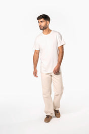 T-shirt da uomo con vestibilità dritta e girocollo in cotone biologico | K3032ORG