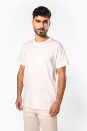 T-shirt da uomo con vestibilità dritta e girocollo in cotone biologico | K3032ORG