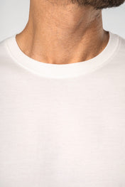 T-shirt da uomo con vestibilità dritta e girocollo in cotone biologico | K3032ORG