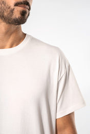 T-shirt da uomo con vestibilità dritta e girocollo in cotone biologico | K3032ORG