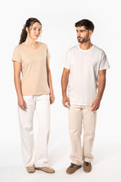 T-shirt da uomo con vestibilità dritta e girocollo in cotone biologico | K3032ORG