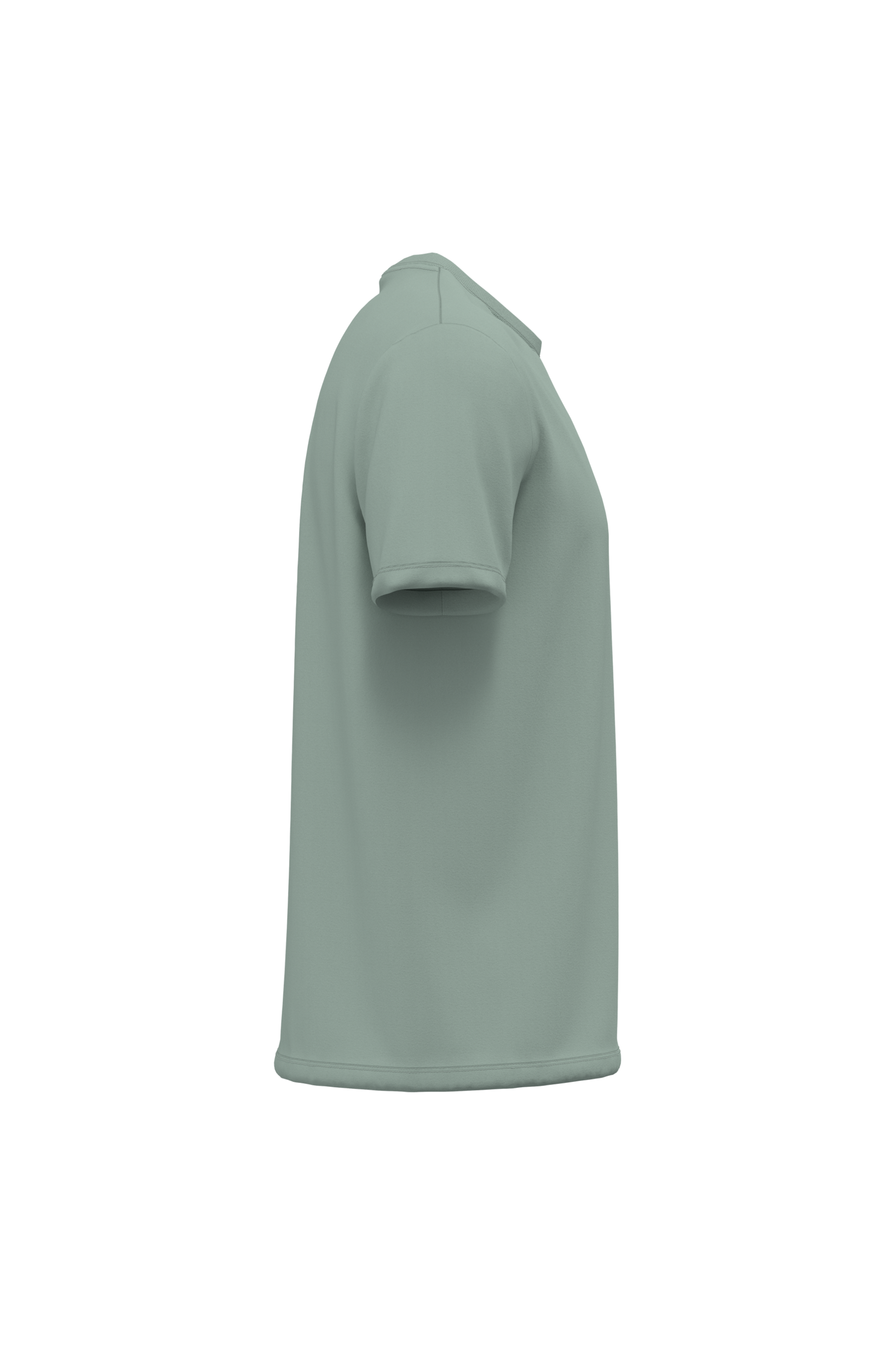 T-shirt da uomo con vestibilità dritta e girocollo in cotone biologico | K3032ORG