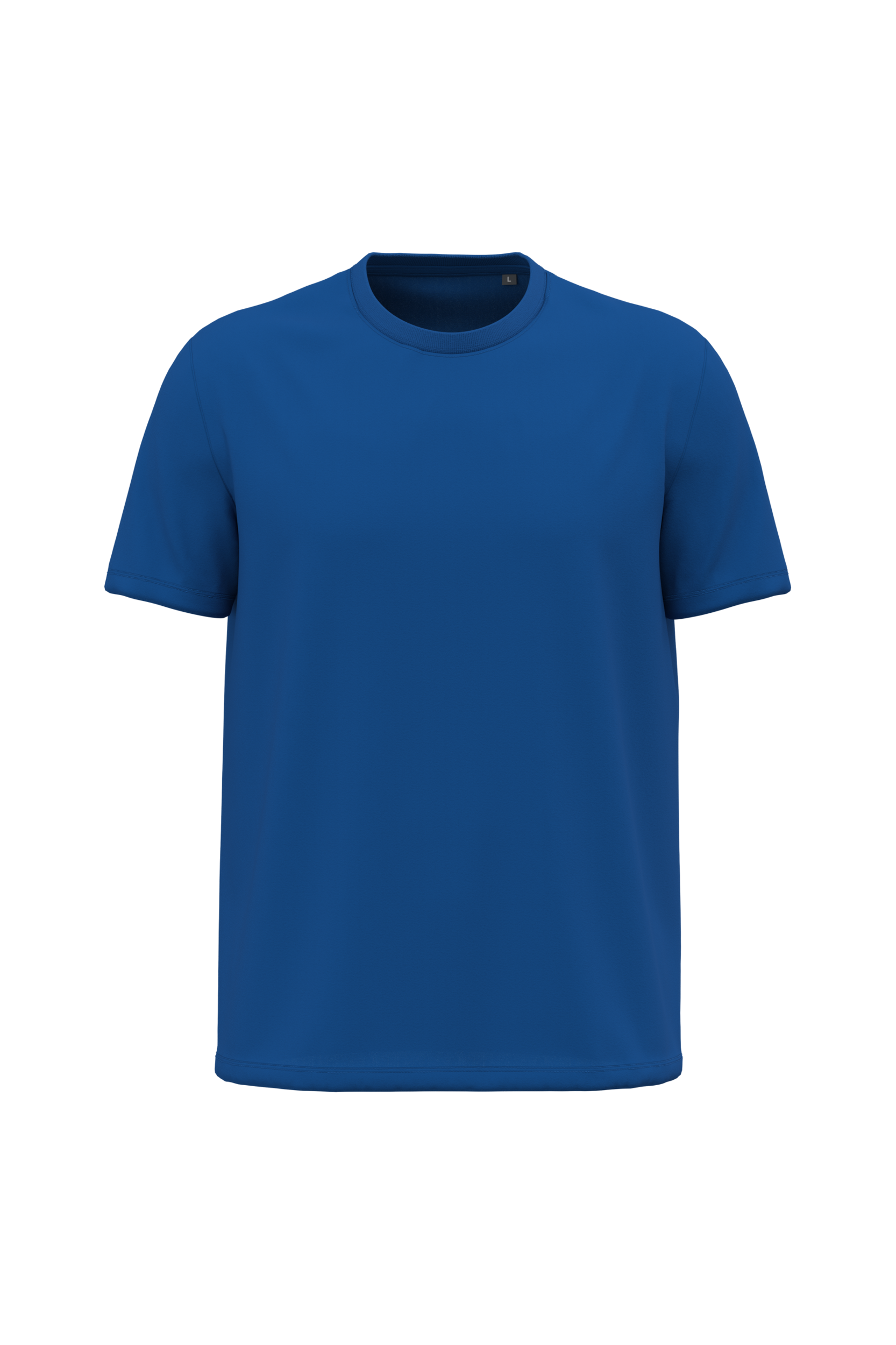T-shirt da uomo con vestibilità dritta e girocollo in cotone biologico | K3032ORG
