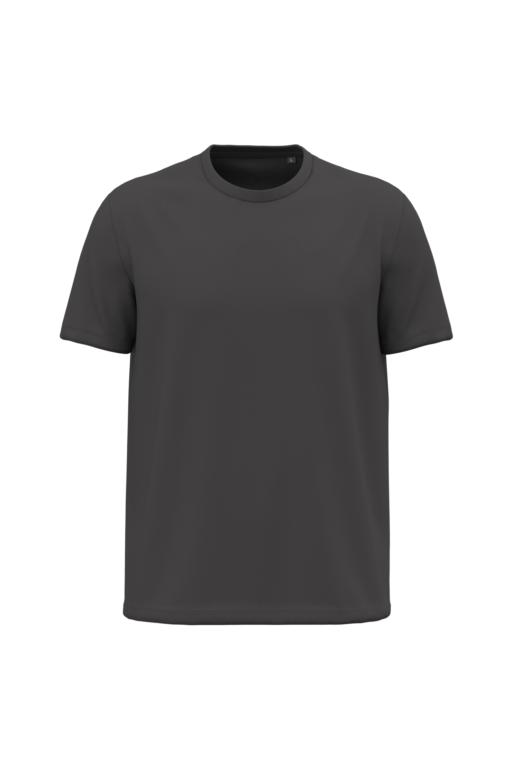 T-shirt da uomo con vestibilità dritta e girocollo in cotone biologico | K3032ORG