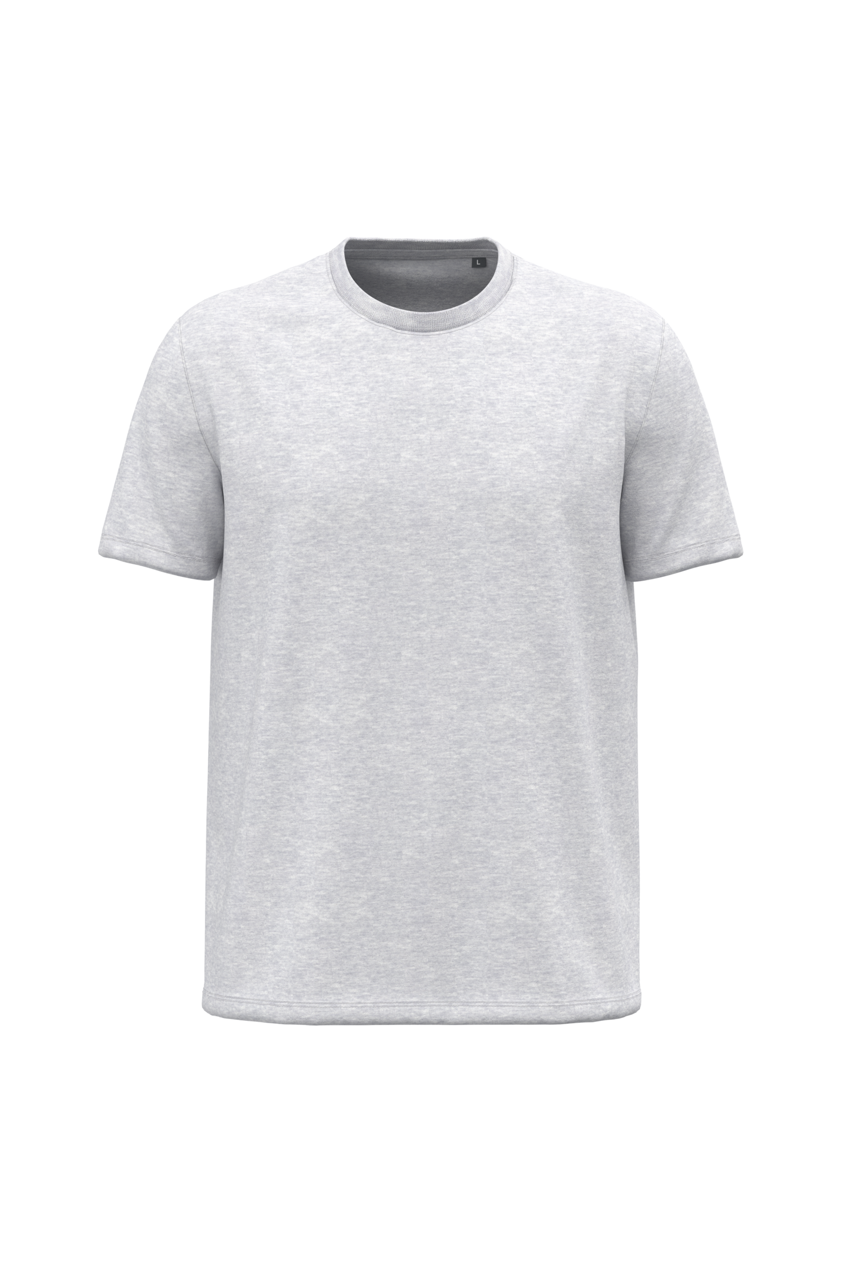 T-shirt da uomo con vestibilità dritta e girocollo in cotone biologico | K3032ORG