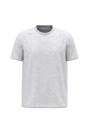 T-shirt da uomo con vestibilità dritta e girocollo in cotone biologico | K3032ORG
