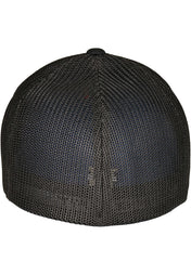 Casquette camionneur fermée à 6 panneaux avec filet en polyester recyclé | FL6511RM