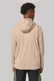 Sudadera deportiva unisex con capucha y cremallera completa de poliéster reciclado | PA349
