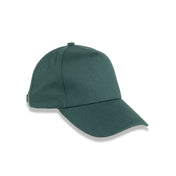 5-Panel Cap in Organic Cotton with Curved Peak | RC096X