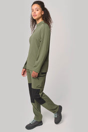 Pantalones unisex para actividades al aire libre en poliéster elástico reciclado | PA1049