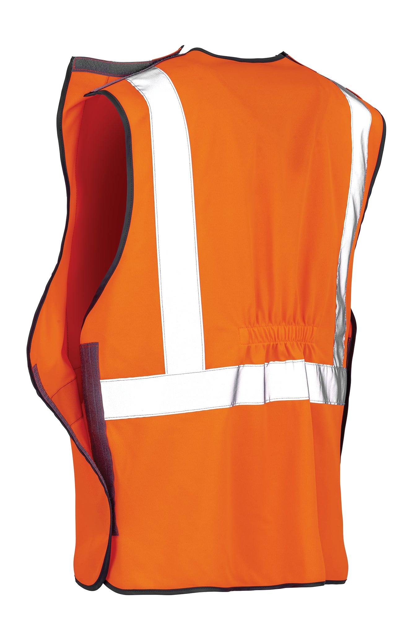 Gilet di sicurezza anti-impigliamento con chiusure a sgancio rapido in poliestere riciclato | R504X