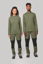 Pantalones unisex para actividades al aire libre en poliéster elástico reciclado | PA1049