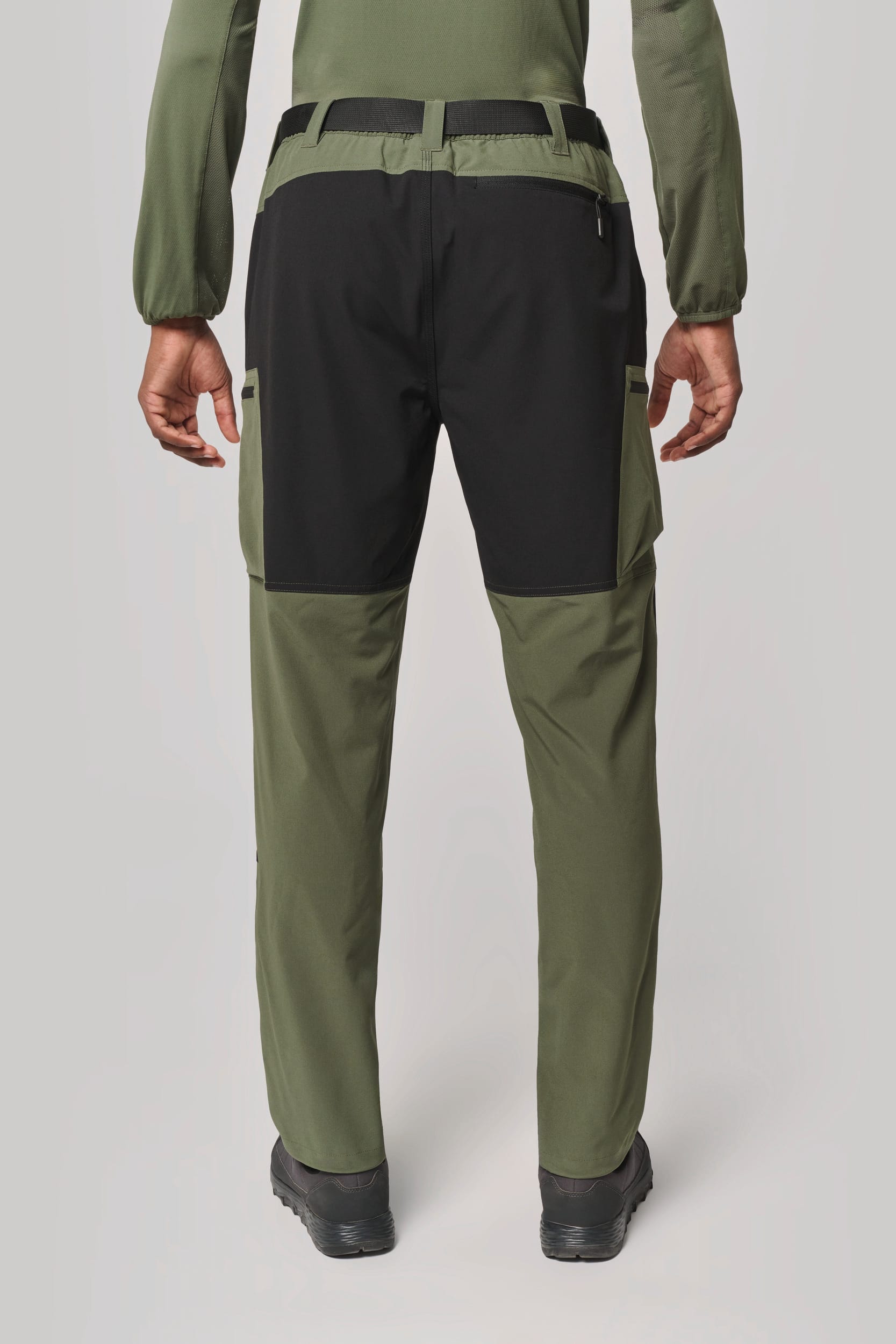 Pantalones unisex para actividades al aire libre en poliéster elástico reciclado | PA1049