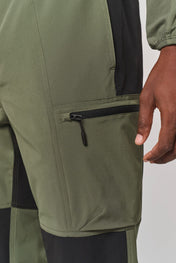 Pantalones unisex para actividades al aire libre en poliéster elástico reciclado | PA1049