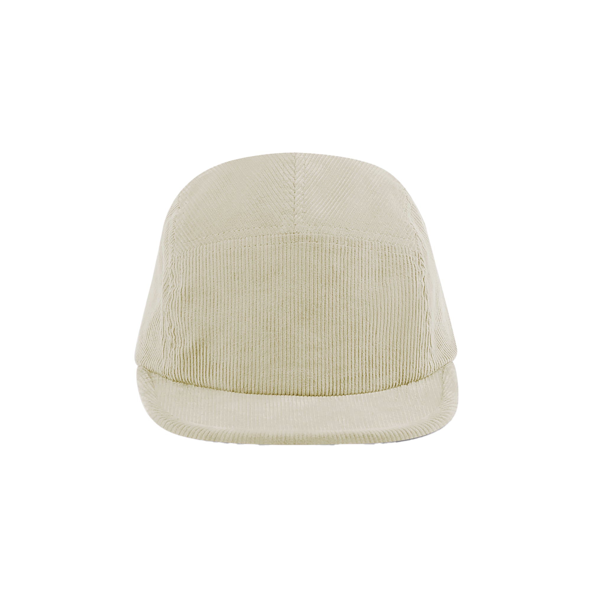 Cappellino camper a 5 pannelli in velluto a coste di cotone biologico | B679